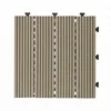 Exterior balcony fireproof plastic composite wpc diy vinyl plank flooring decking tiles