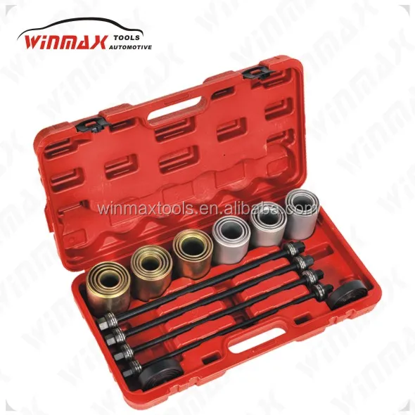 26Pcs//Set Bearing Removal and Installation Kit Press Pull Sleeve Set with Red Storage Case Bushes Bearing Kit