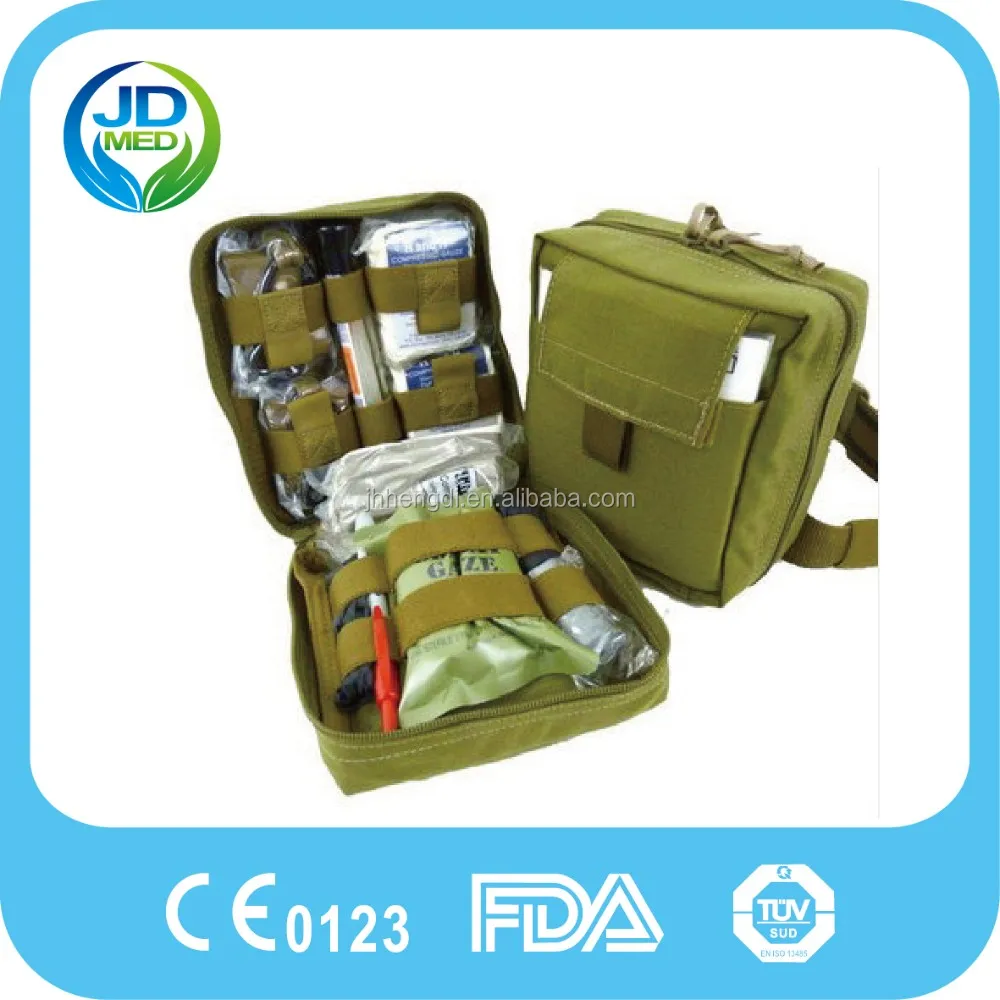 Surgical Instrument Kit Survival Emergency First Aid Military Case