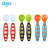 Bpa Free Toddler Utensils Baby Spoon And Fork Set With Case