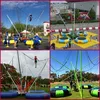 inflatable bungee trampoline 4 in 1 products design for sale