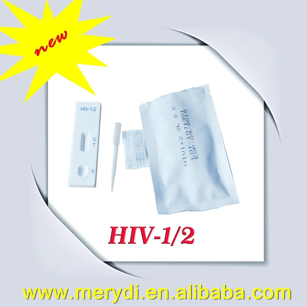 Antibody To Hiv1&2 Rapid Screen Test Cassette Card Colloidal Gold