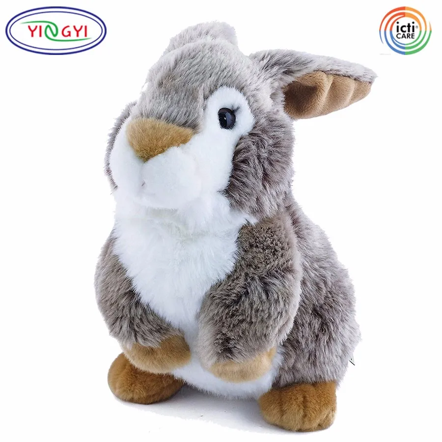 F444 Replica Plush Toy Rabbit Bunny Wild Animal Toys Furry F444 Replica Plush Toy Rabbit Bunny Wild Animal Toys Furry Life Size