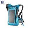 Hydration backpack With 5V solar powered panel 2l water bladder back pack hydration bag