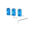 1pc D14L25 Aluminum Alloy Coupling Bore 5*5mm 5*8mm 3D Print Part Blue Flexible Shaft Coupler Screw Part Stepper Motor