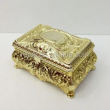 favor plated selling gold supplies plastic jewelry box