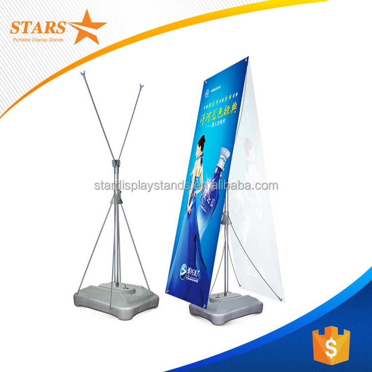 Top Quality Anti Wind Outdoor Advertising X Banner Stand X Banner