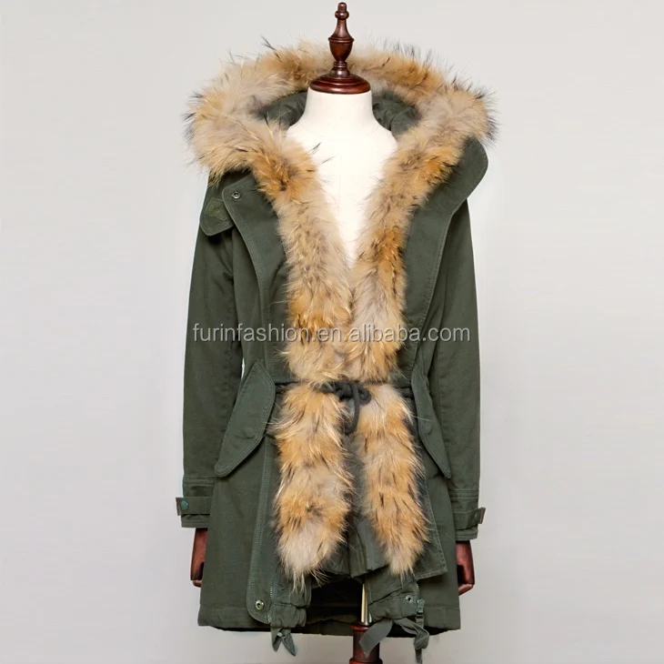 womens military parka with fur hood