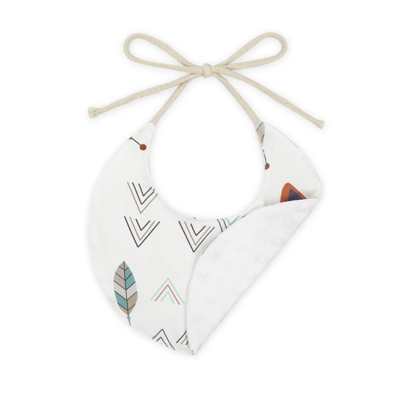 white baby bibs