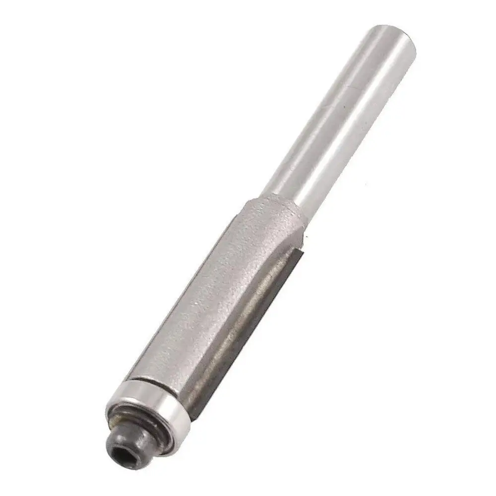Flush Trim Router Cutter - TOOGOO(R) Dual Blades 1/4" x 3/8" Straight Flush Trim Router Cutter Bit Bearing