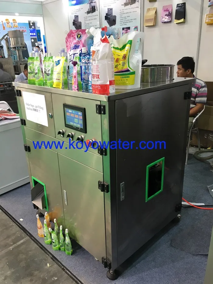 Automatic Doypack Packing Machine/jelly /milk Pouch Filling Capping Machine