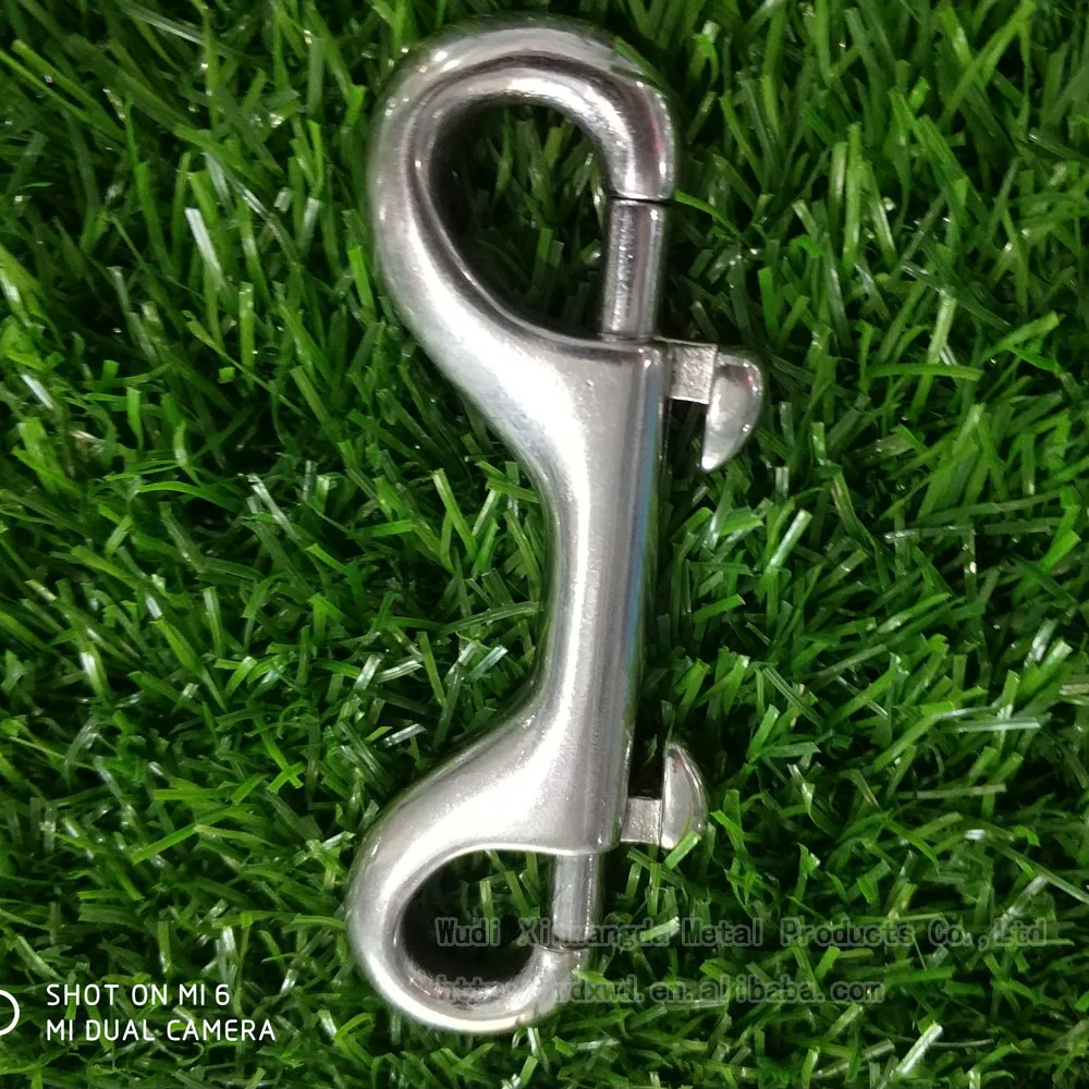 Low Price double snap hook double clip material stainless steel