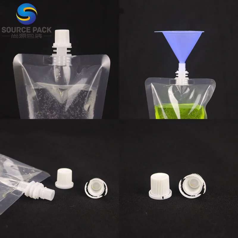 Plastic Reusable Spout Pouch For Wine,Juice,Liquor,Yogurt,Liquid Buy
