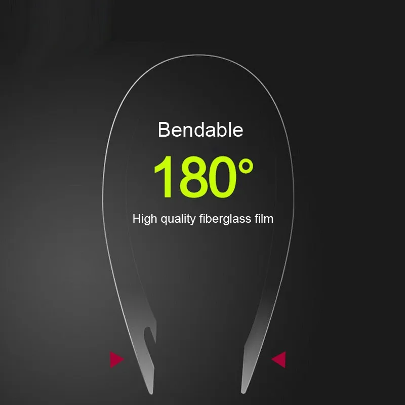 High quality 0.15mm HD Fiber Glass Screen Protector for iphone 7 / 7plus Soft fiberglass film