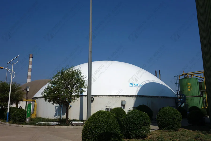 AMOCO Double Membrane Gas Balloon for Biogas Digester Tank