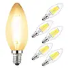 New arrival Edison bulb clear 110V 6W C35 candle light