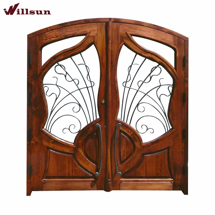 Modern House French Double Doors Interior Wooden Double Front Doors Wrought Iron Double Entry Doors Buy French Double Doors Interior Wooden Double