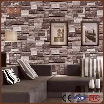  3d  Brick  Stone Pvc Foam  Wallpaper  Wonderful Color 3d  Wall 
