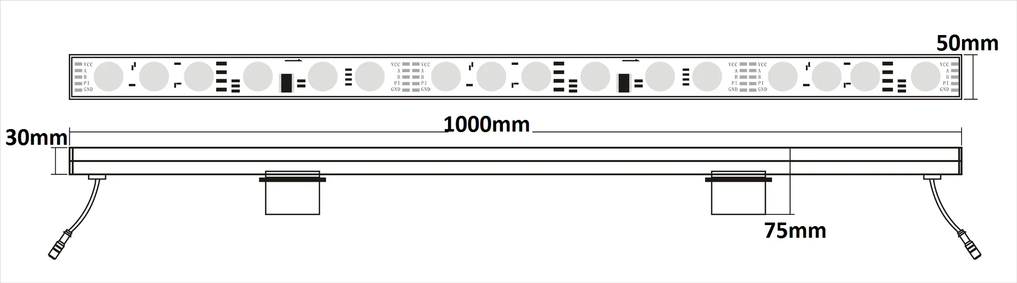 SJ-10024-DMX-RGBW-48W