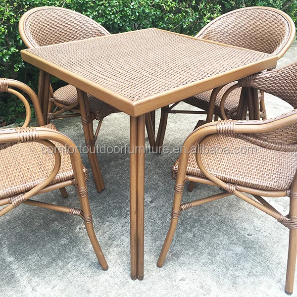 Outdoor Indoor Garden Hotel Menggunakan Plastik Makan Rotan Furniture Set Meja Makan - Buy Rotan Furniturkolam Rotan Furniturrotan Furniture Set Product On Alibabacom