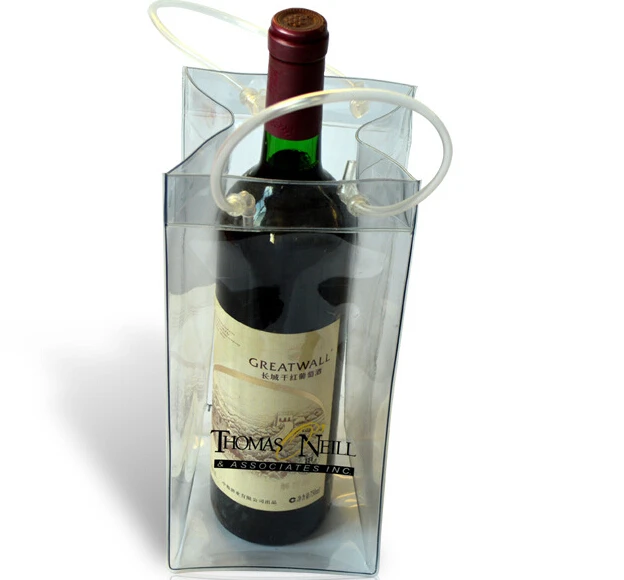 plastic wine cooler bags