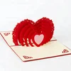 Fancy Paper Laser Cut 3d Pop Up Wedding Greeting Invitation Card