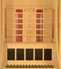 Indoor luxury far infrared led control panel ozone sauna room