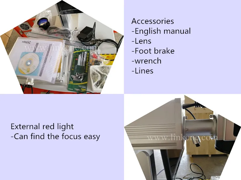 Highest supplier 20W 30w 50W Desktop fiber laser marking machine