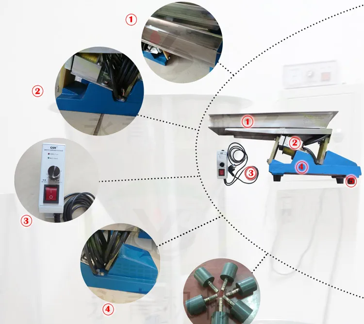 GZV small electric electromagnetic vibratory feeder conveyor
