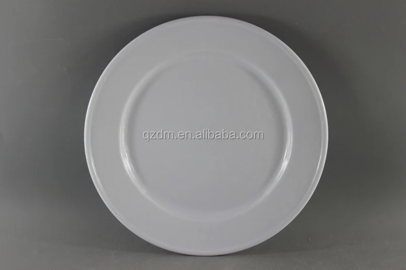 11inch Melamine Dinner Plate white Serving Dishes
