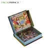 Custom Printing Book Shape Style Magnetic Closure Kids Toy Puzzle Game Accessories Paper Cardboard Gift Toy Packaging Box