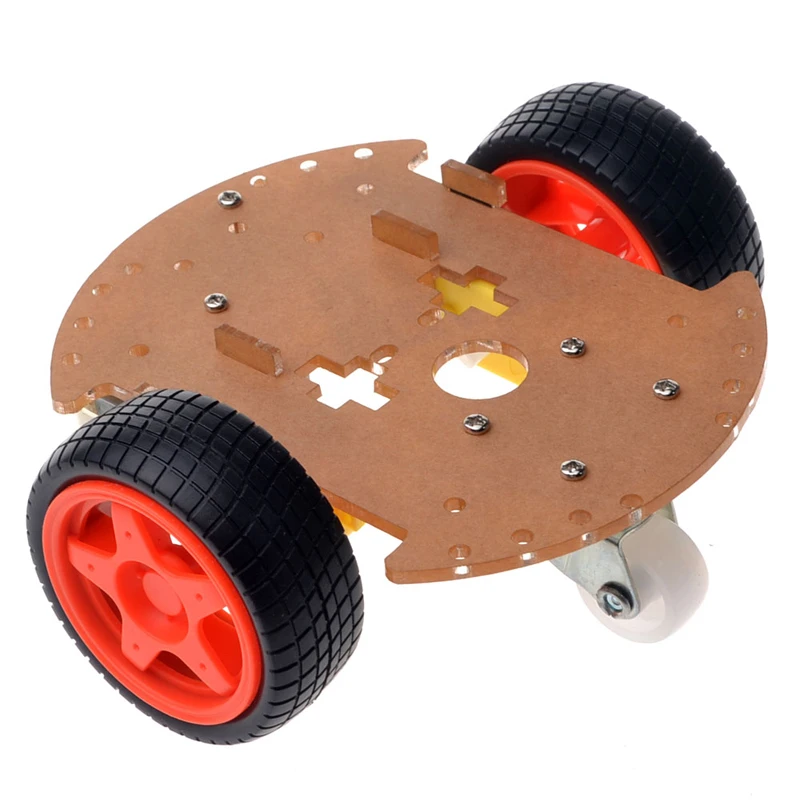 Châssis De Voiture Intelligent En Aluminium,2 Pièces,Pour Projet Scolaire,Ingénierie Robotique