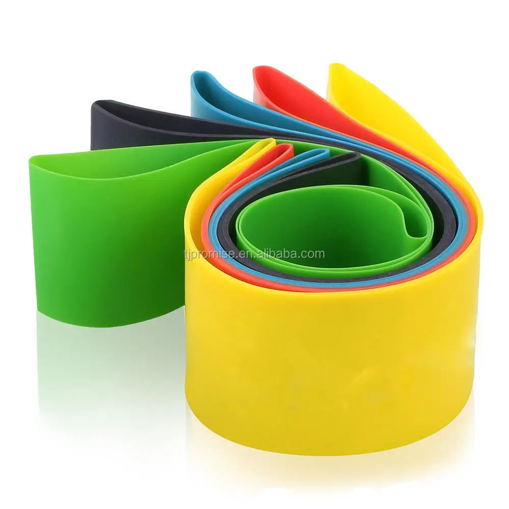 Core Slider Gliding Discs And 5 Resistance Loop Bands Set With Ball ...