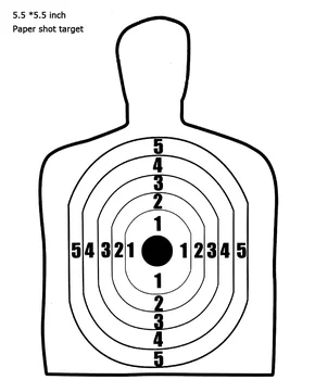 printable shooting targets human silhouette bb gun buy