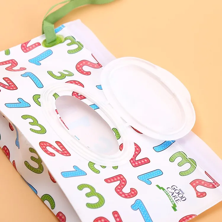 Reusable Refillable Clutch Baby Wipes Dispenser Holder