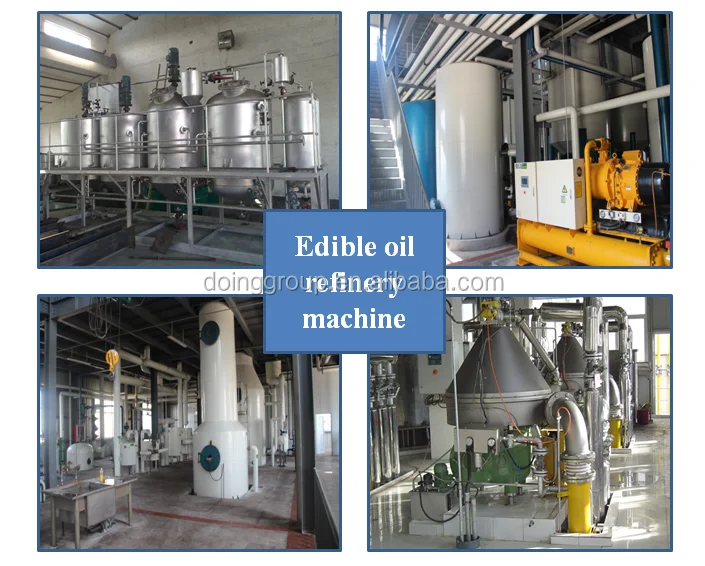 Capacity Optional Vegetable Oil Production Machine Line For Processing Various Kinds Cooking Oil