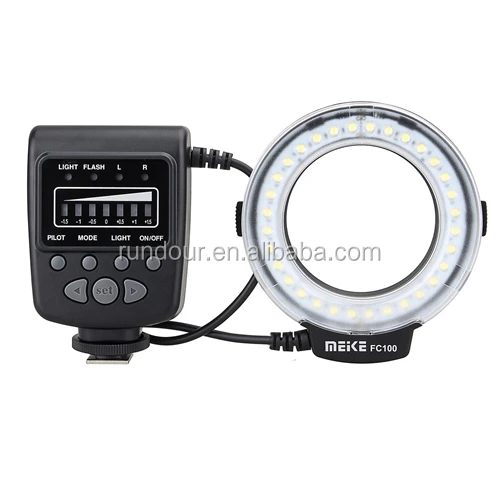 Meike Fc100 Led Macro Ring Flash Light For Canon 450d 500d 550d 600d