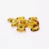 4*6mm round cut natural shallow citrine cabochon
