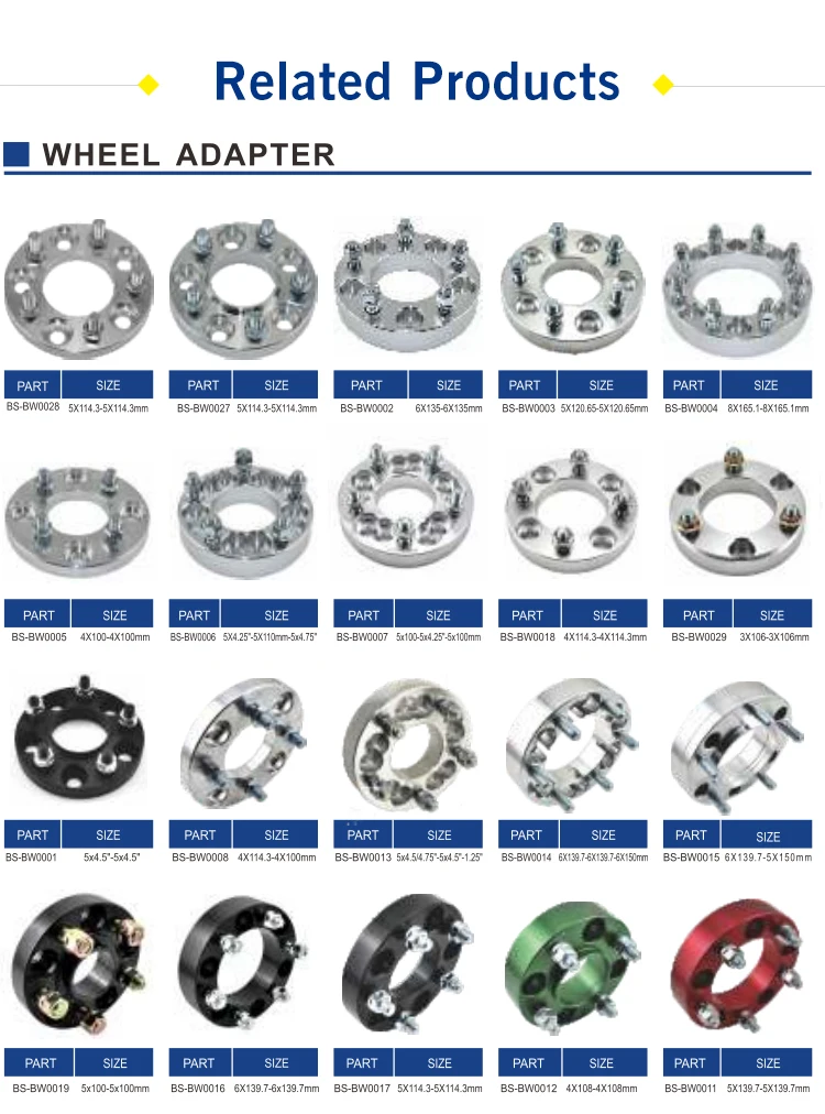 5 Lugs Custom Color Aluminum 4x100 To 5x120 Wheel Adapters Buy Wheel