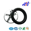 None Pneumatic PU Foam Filled Wheels Solid Tire and Rim Accepatable for Pram