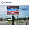 Pole Standing Traffic Messages Fixed P6 Double-Sided Outdoor Advertising Led Screen Full Color With Wifi