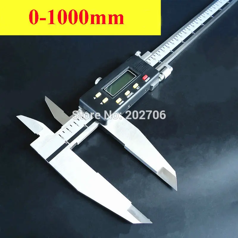 01000mm 40inch Digital Caliper 1000mm Heavy Duty Electronic Vernier