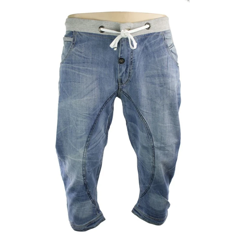 Denim Jogger Shorts Flash Sales, UP TO 