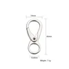 Fashion high quality polished 8 shape hooks