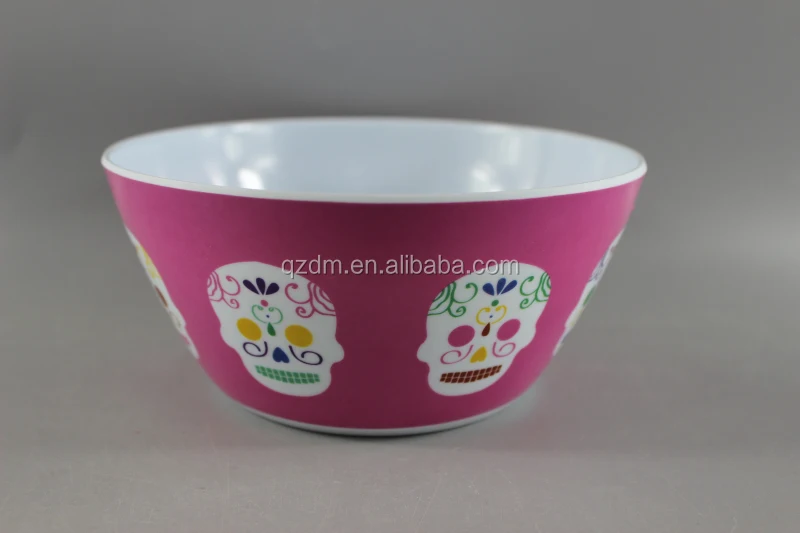 Melamine Party bowl , Plastic pumpkin bowl For Hallowmas