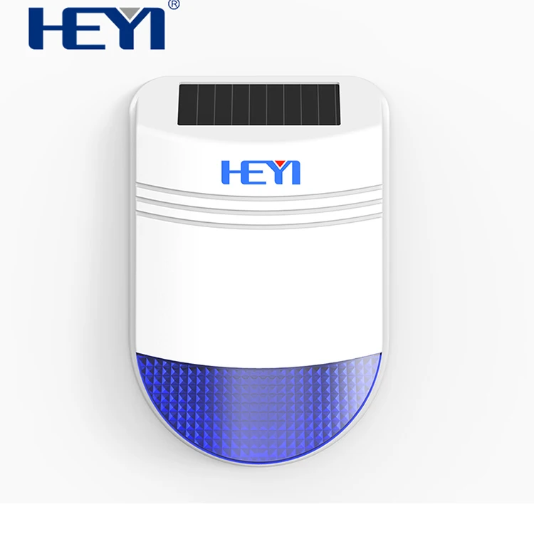HYTM 433Mhz Wireless Sound And Light Sirena 100Db Standalone Sirena dello Stroboscopio di Sicurezza Domestica del Suono Sistema di Allarme