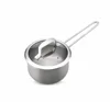 Baby Food small Pure titanium milk pan