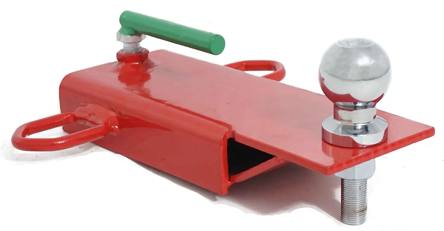 Buy Clamp on 2" Ball Forklift Hitch Receiver Pallet Forks Trailer