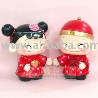 chinese wedding dolls