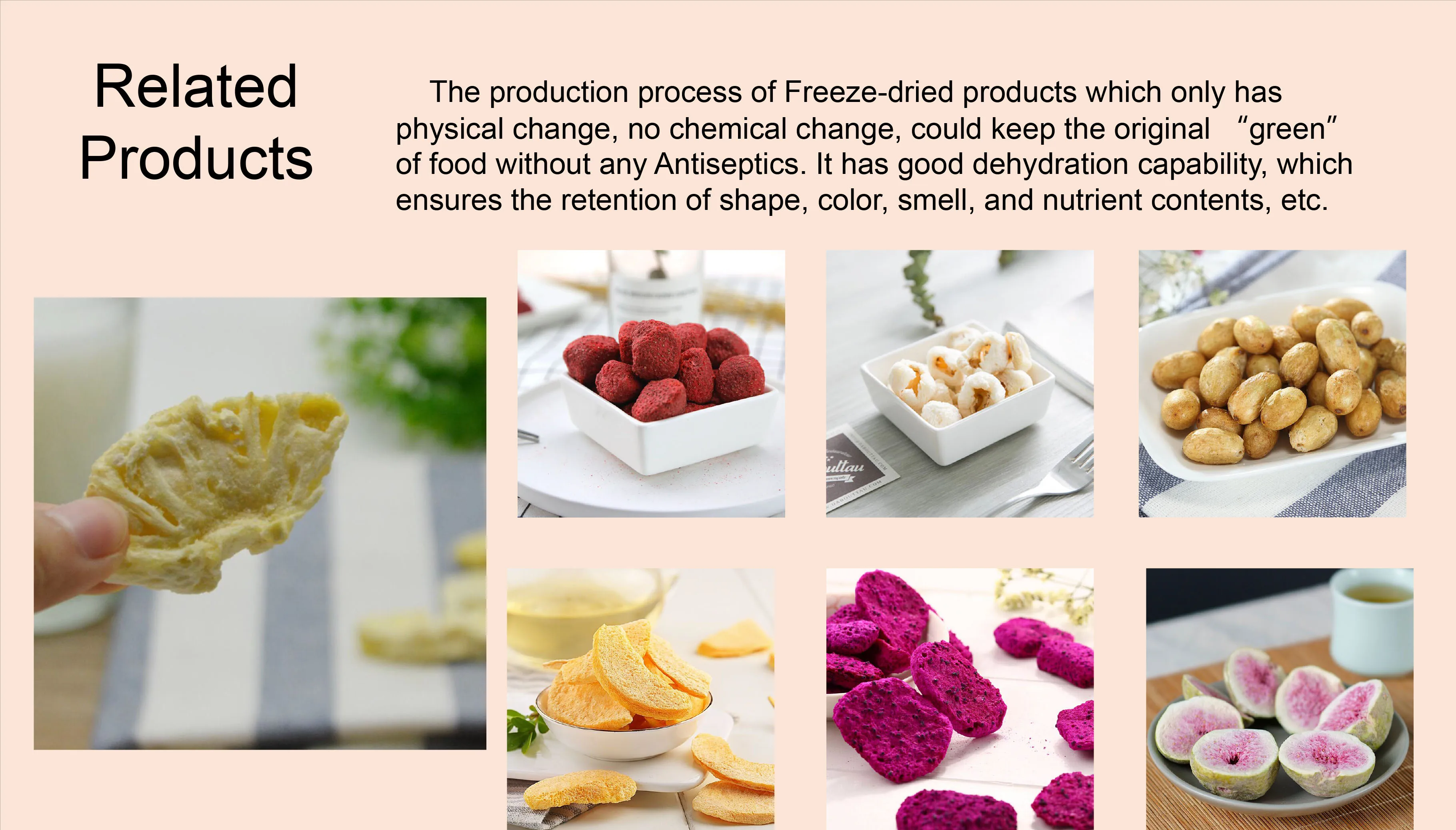 Organic freeze dried mango slices dried mango wholesale